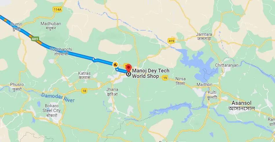 Manoj Dey Shop Location